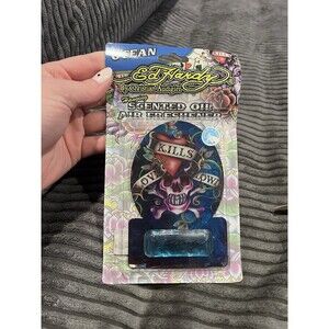 Ed Hardy By Christian Audigier  Scented Oil Air Freshener Ocean Scent